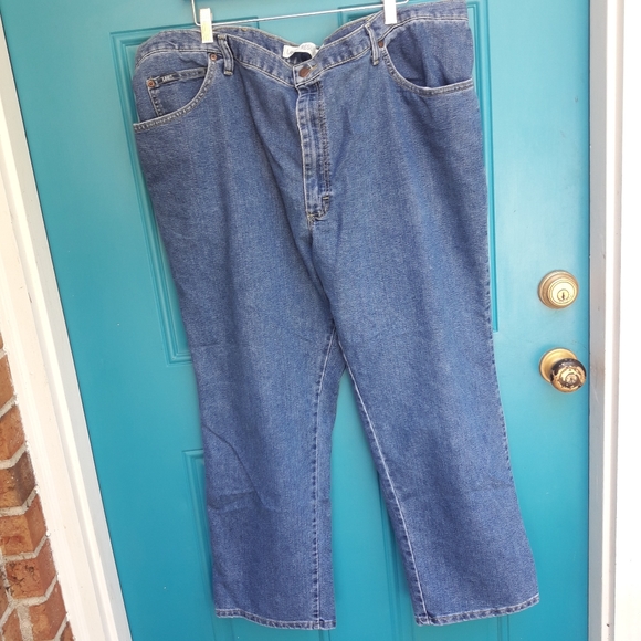 Vintage Lee Jeans Mens Big and Tall Rare Size Large Blue Jean Denim Pants 48x30 - Picture 11 of 12